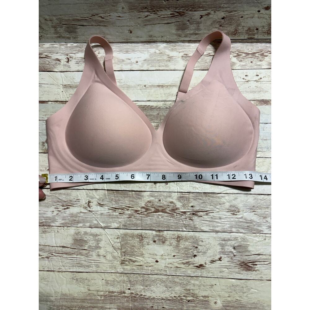SHECURVE Wireless Bra Neutral Pink Removable Pads Size Medium - Picture 8 of 8